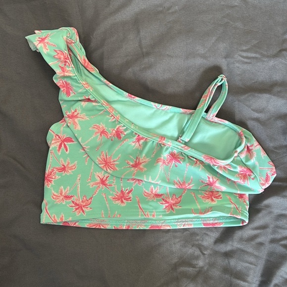 Abercrombie Kids Green and Pink Palm Bikini - Picture 6 of 6